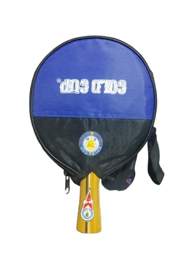 Gold Cup Table Tennis Racket - Advanced Design for All Skill Levels - Image 4